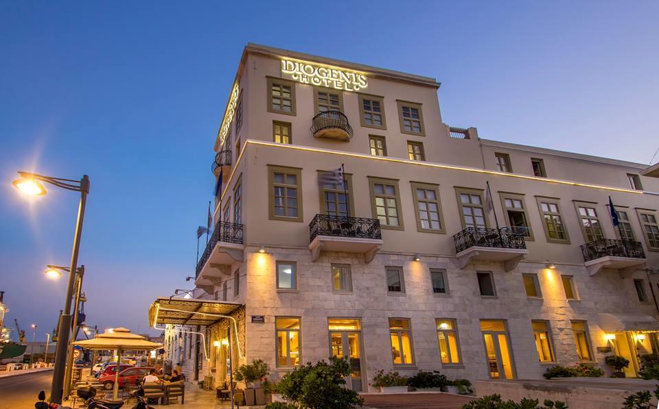 Diogenis Hotel Ermoupoli Dış mekan fotoğraf